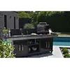 Image de Barbecue à gaz américain COOKIN GARDEN Fidgi 4 brûleurs + Desserte + Évier