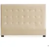 Image de Tête de lit Luxor 160cm Velours Beige - MENZZO - Vintage - Classique-chic - L160 x P8 x H120 cm