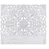 Image de MENZZO Tête de lit Serena 160cm Bois Blanc - Bois L160 x P35 x H140 cm