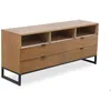 Image de MENZZO Meuble TV Panara L150cm Bois dacacia patiné