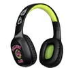 Image de Casque audio - Sans fil - Konix - Stranger Things - Bluetooth 5.3 smartphones tablettes - Microphone - Autonomie 30 h - Noir/jaune
