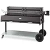 Image de Barbecue à charbon Mechoui Le Marquier 120 x 32 sur chariot roulant
