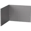 Image de Crédence angle inox pour cuisine extérieure - Le Marquier