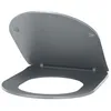 Image de Abattant WC coloris anthracite avec frein de chute en thermodur ultra fin NOYON & THIEBAULT