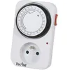 Image de Programmateur mécanique journalier TECH-IT avec interrupteur - Blanc