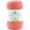 Image de Fil DMC - Nova Vita 4 - Coton recyclé - 250 g - Couleur Corail - Macramé Crochet Tricot