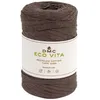 Image de Fil DMC coton recyclé Eco Vita - Tape Yarn - 111 - Marron - 250 g - 120 m