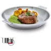Image de POELE HAUTE EN INOX 28 CM MUTINE POIGNEE AMOVIBLE - CRISTEL