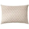 Image de Coussin en coton tissé beige 40x60