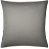 Image de Taie doreiller unie en satin de coton GRAND HOTEL - ESSIX - 65 x 65 cm - Gris Zinc
