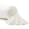 Image de Taie de traversin unie en satin de coton TRIUMPH LINE - ESSIX - 43 x 230 cm - Blanc
