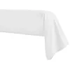 Image de Taie de traversin unie en percale de coton PREMIÈRE - ESSIX - 43 x 230 cm - Blanc