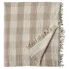 Image de Plaid en gaze de coton Beige 130x170 cm - Essix - Daisy