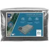 Image de Bache Solaire 295x595 Gris Translucide 300 Microns Sans Ourlet EDG pour piscine enterrée 300x600