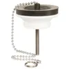 Image de Bonde Lavabo/Bidet avec chaînette et bouchon D38 - VALENTIN - 00 604200 000 00