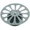 Image de Grille marguerite inox Ø85 mm avec cloche pour bonde de douche