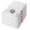 Image de COMPACTOR Lot de 5 sacs de rangement Aspispace transparent taille M
