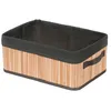 Image de Panier de rangement pliable en bambou