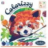 Image de Peinture par Numéros - Colorizzy - Panda Roux & Shiba - Multicolore - Kit Relaxant - Acrylique Haute Qualité