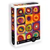 Image de Puzzle - SENTOSPHERE - Calypto - 1000 pièces - Carrés et Cercles Concentriques - Vassily Kandisnky - Toucher Soyeux - Dès 9 ans