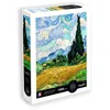 Image de Puzzle - SENTOSPHERE - Calypto - 1000 pièces -Champ de blé avec cyprès - Vincent Van Gogh - Dès 9 ans