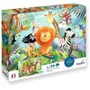 Image de 2 Puzzles - SENTOSPHERE - 24 pièces - Animaux Sauvages - Observation - Mémoire - Logique - Dès 3 ans