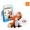 Image de Kit de modelage - Patarev Pocket - Renard - Blanc - SENTOSPHERE - Enfant