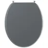 Image de Abattant WC - WIRQUIN - Woody - Bi color - Gris anthracite et gris clair - Universel