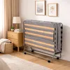 Image de Lit pliant 120 cm Luxe - Lit d’Appoint ou Régulier Adulte Mousse confort Structure Acier Renforcé