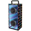 Image de Enceinte Lumineuse Bluetooth iParty - LEXIBOOK - Effet miroir et LEDs - Mixte - A partir de 8 ans