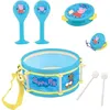Image de Lexibook - Set Musical Peppa Pig - 7 instruments - Rangement dans le tambour