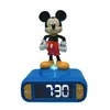 Image de LEXIBOOK - Réveil veilleuse Mickey - Sons et mélodies écran LCD rétro-éclairé et lumineux - Bleu Noir Rouge