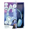 Image de LEXIBOOK - Casque lumineux pliable Bluetooth® et filaire La Reine des Neiges avec limitation du volume