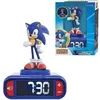 Image de LEXIBOOK - Réveil veilleuse Sonic - Sons et mélodies écran LCD rétro-éclairé et lumineux - Bleu