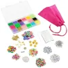 Image de LEXIBOOK CRAZART - Atelier de bracelets d’amitié à perles - 18 couleurs
