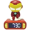 Image de Réveil veilleuse digital LEXIBOOK - Iron Man - 3D lumineux et sonore - Enfant