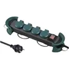 Image de ELECTRALINE Bloc 4X2P+T avec interrupteur 3G1.5 4 m