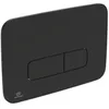 Image de Ideal Standard - Oleas Plaque de commande mécanique 241x8.5x165 mm noir mat (R0123A6)