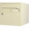 Image de Boîte aux lettres normalisée - RENZ - 1 porte - Acier - Beige - Collective - Boîte à colis