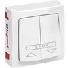 Image de LEGRAND - Asl poussoir volet roulant saillie blanc