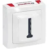 Image de Prise téléphone - LEGRAND - ASL - Blanc - Asymétrique - Prêt à poser