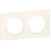 Image de Plaque carrée - LEGRAND - Dooxie - 2 postes - Thermoplastique - Blanc