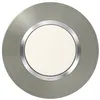 Image de Plaque de finition - Legrand - Dooxie - Ronde - Inox brossé - 1 poste