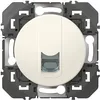 Image de Prise RJ45 CAT6 STP - LEGRAND - Compo Dooxie - Blanc - Vertical - 2P+T