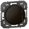 Image de INTERRUPTEUR OU VA ET VIENT AVEC FONCTION VOYANT LUMINEUX NOIR COMPOSABLE DOOXIE LEGRAND 095262