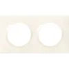 Image de Plaque de finition - LEGRAND - Dooxie - Blanc - 2 postes - Plastique