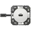 Image de Prise HDMI pré-connectorisée Dooxie - Blanc - 600385 - Legrand