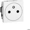 Image de Prise de courant - LEGRAND - MOSAIC 2 modules - 2P+T - Blanc - Intérieur