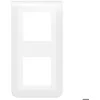 Image de Plaque de finition - LEGRAND - 078822L - Blanc - Thermoplastique - Verticale 2 postes
