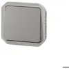 Image de Interrupteur - Plexo - 10AX - 250V - Gris - Étanche - Extérieur